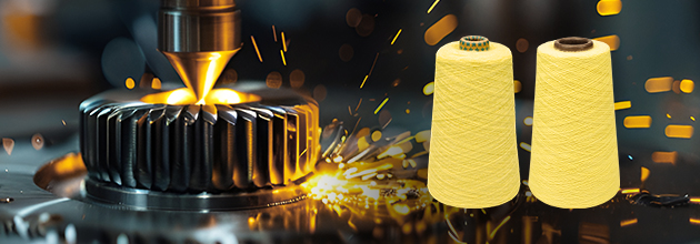 Better performance, lower cost aramid glove yarn